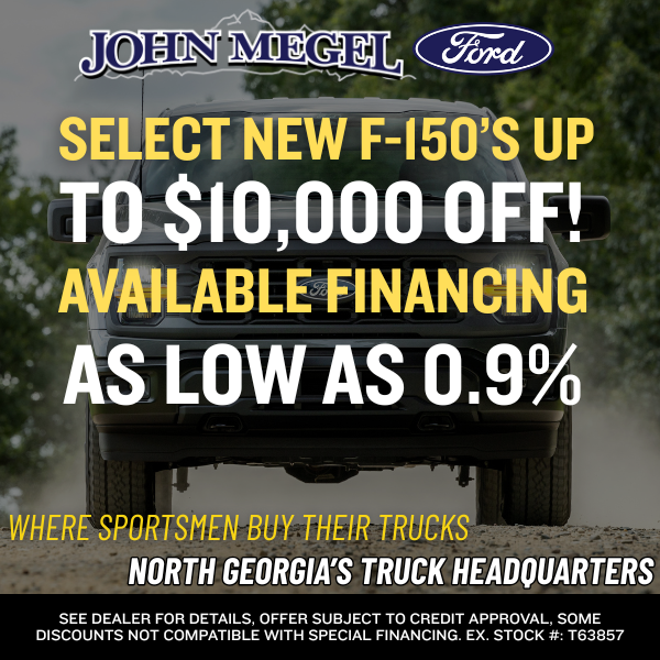 Select Ford F-150 Up to $10,000 OFF